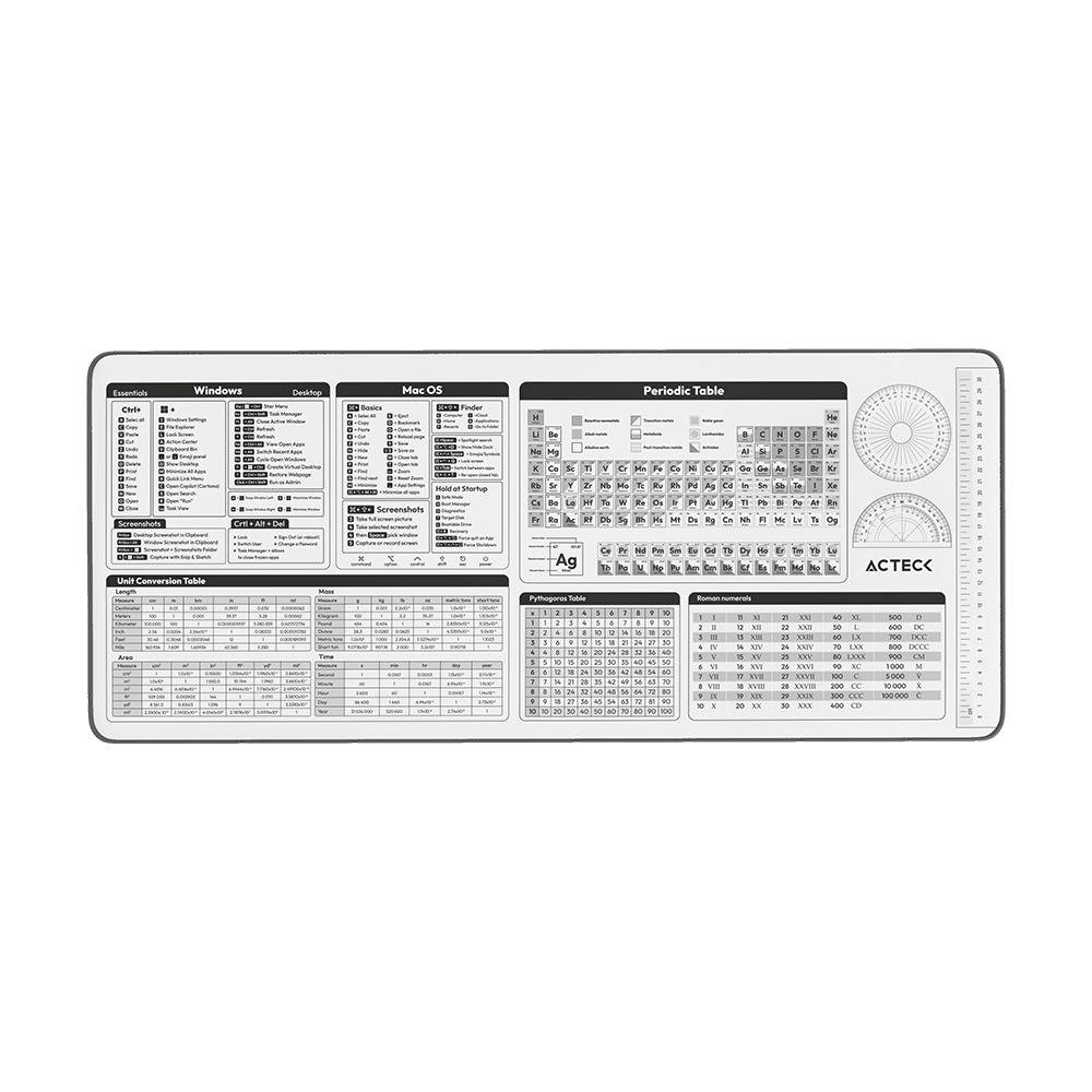 Mouse Pad Vibe Flow Tools MT494TH ACTECK Advanced Series Tela + Goma - Medidas 80cm x 35cm Mouse Pad Vibe Flow Tools MT494TH ACTECK Advanced Series Tela + Goma - Medidas 80cm x 35cm